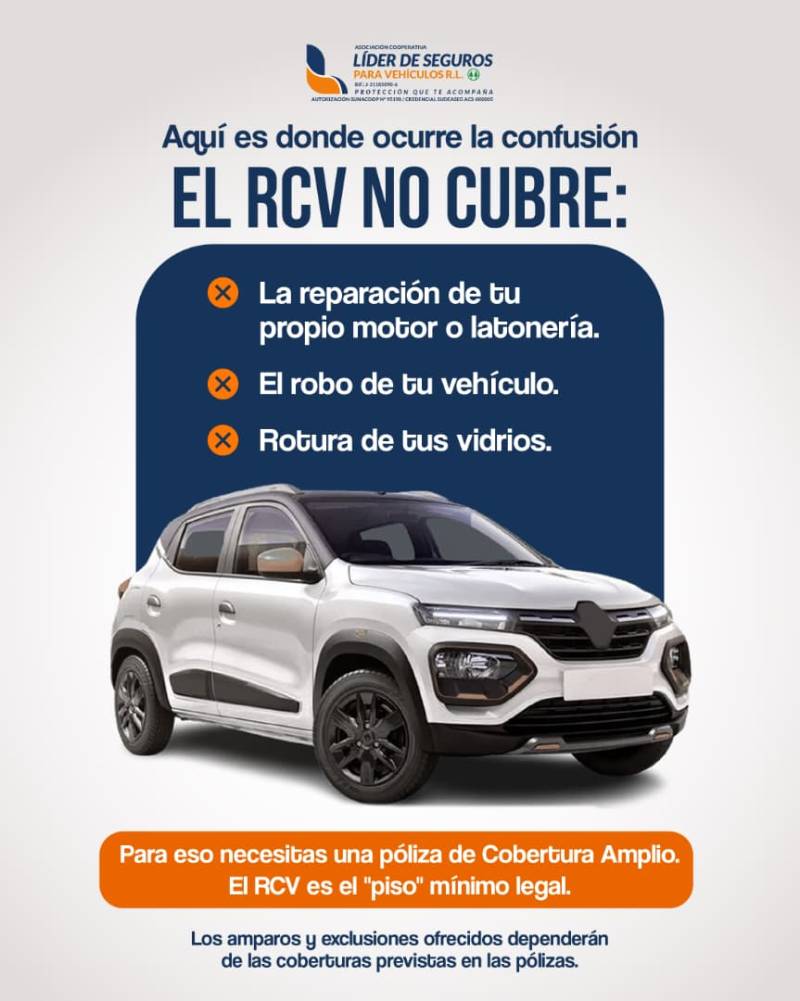 El RCV no cubre